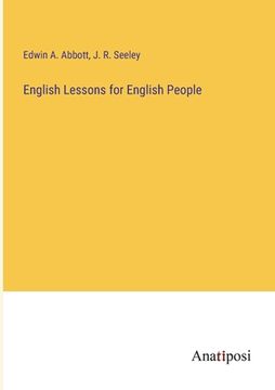 portada English Lessons for English People (en Inglés)