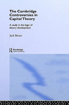 portada the cambridge controversies in capital theory (in English)