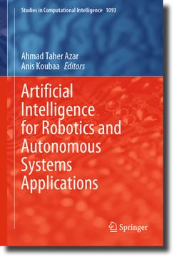 portada Artificial Intelligence for Robotics and Autonomous Systems Applications (en Inglés)