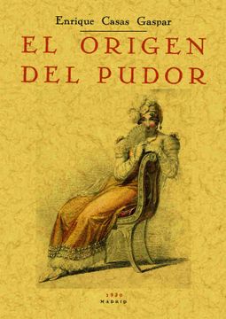 portada El Origen del Pudor (in Spanish)