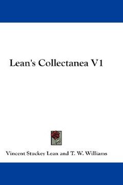portada lean's collectanea v1 (en Inglés)