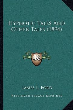 portada hypnotic tales and other tales (1894) (en Inglés)