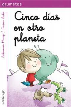 portada Cinco Días En Otro Planeta (Grumetes) (in Spanish)