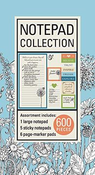 portada Book of Sticky Notes: Notepad Collection (Bohemian) (in English)