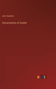 portada Conversations of Goethe (en Inglés)