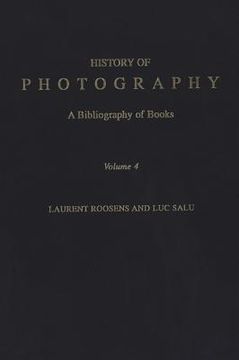 portada history of photography: a bibliography of books, volume 4 (en Inglés)