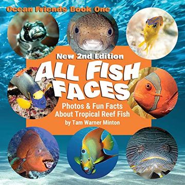 portada All Fish Faces: Photos and fun Facts About Tropical Reef Fish (Ocean Friends) (en Inglés)