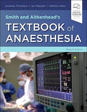 portada Smith and Aitkenhead's Textbook of Anaesthesia (en Inglés)