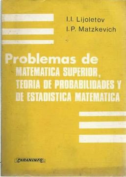portada Problemas de Matematica Superior Teoria de Probabilidades y est