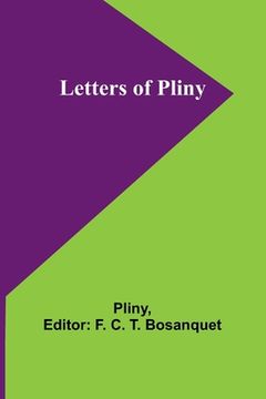 portada Letters of Pliny (in English)