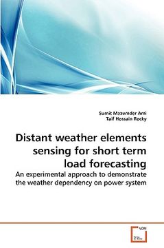 portada distant weather elements sensing for short term load forecasting (en Inglés)