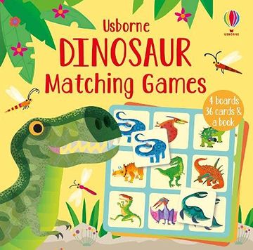 portada Dinosaur Matching Games (en Inglés)