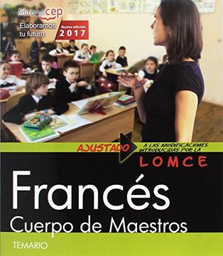 portada Cuerpo de Maestros. Francés. Temario