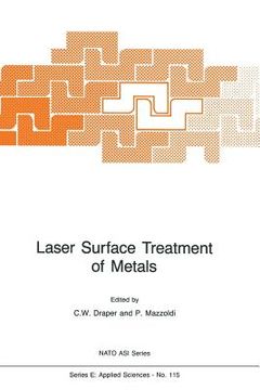 portada Laser Surface Treatment of Metals (en Inglés)