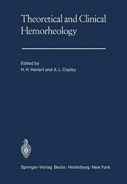 portada theoretical and clinical hemorheology: proceedings of the second international conference the international society of hemorheology the university of (en Inglés)