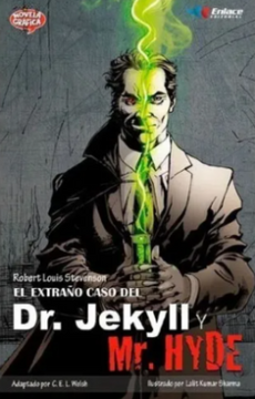 portada El Extraño Caso del dr. Jekyll y mr. Hyde, novela grafica