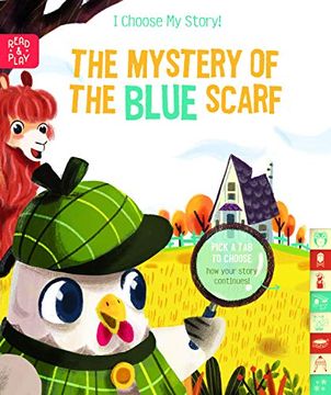 portada The Mystery of the Blue Scarf (i Choose my Story! ) (en Inglés)