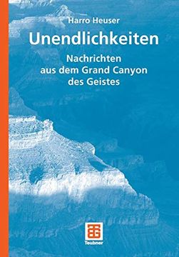 portada Unendlichkeiten: Nachrichten aus dem Grand Canyon des Geistes (en Alemán)