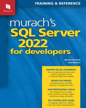 portada Murach's sql Server 2022 for Developers (en Inglés)