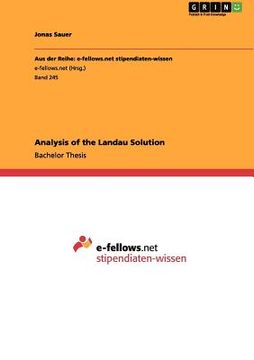 portada analysis of the landau solution