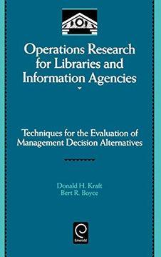 portada Operations Research for Libraries and Information Agencies: Techniques for the Evaluation of Management Decision Alternatives (Library and Information Science) (en Inglés)