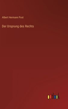 portada Der Ursprung des Rechts (en Alemán)