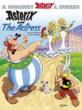 portada Asterix and the Actress: Album #31 (The Adventures of Asterix) (en Inglés)