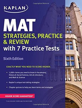portada MAT Strategies, Practice & Review (Kaplan Test Prep)