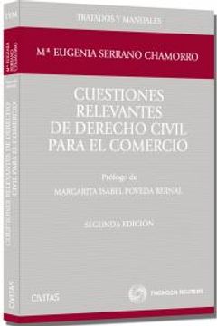 portada Cuestiones relevantes de Derecho Civil para el comercio (Tratados y Manuales de Derecho)