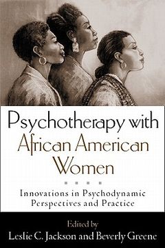 portada psychotherapy with african american women: innovations in psychodynamic perspectives and practice (en Inglés)