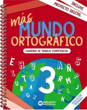 portada Mas Mundo Ortografico 3º Educacion Primaria Cuaderno de Trabajo de Competencias Basicas