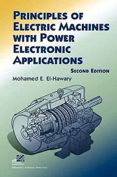 portada principles of electric machines with power electronic applications (en Inglés)