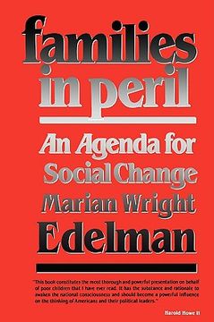 portada families in peril: an agenda for social change (in English)