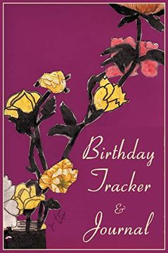 portada Birthday Tracker & Journal (en Inglés)