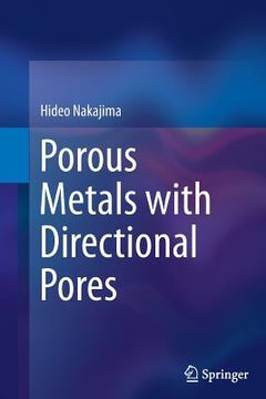 portada Porous Metals with Directional Pores (en Inglés)