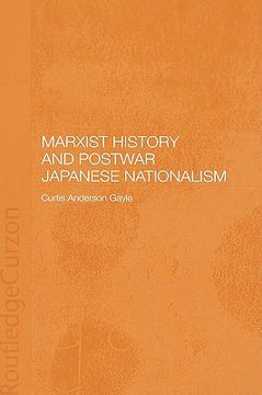 portada marxist history and postwar japanese nationalism (en Inglés)