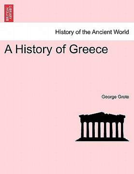 portada a history of greece. vol. v (en Inglés)