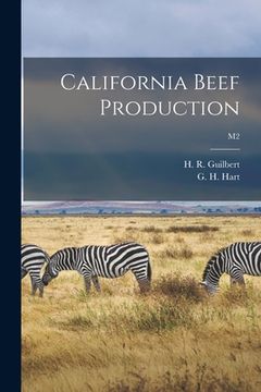 portada California Beef Production; M2 (en Inglés)