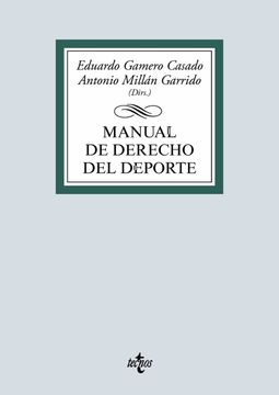 portada Manual de Derecho del Deporte (in Spanish)