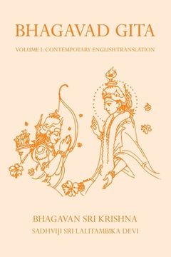 portada Bhagavad Gita Volume I: Contemporary English Translation (en Inglés)