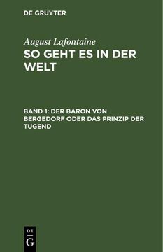 portada Der Baron von Bergedorf Oder das Prinzip der Tugend (en Alemán)