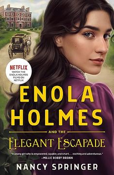 portada Enola Holmes and the Elegant Escapade (Enola Holmes, 8) (in English)
