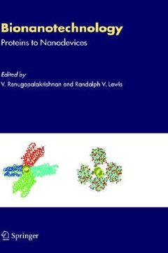 portada bionanotechnology: proteins to nanodevices (en Inglés)