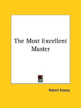 portada the most excellent master (in English)