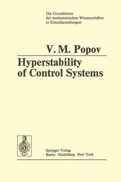portada hyperstability of control systems (en Inglés)