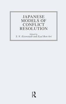 portada Japanese Models of Conflict Resolution (Japanese Studies (Kegan)) (in English)