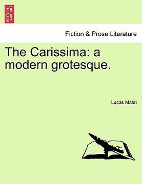 portada the carissima: a modern grotesque. (en Inglés)