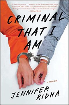 portada Criminal That i am: A Memoir (en Inglés)