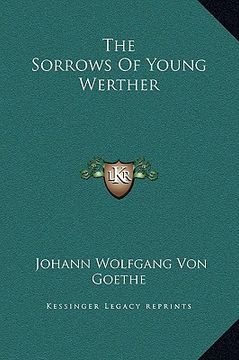 portada the sorrows of young werther