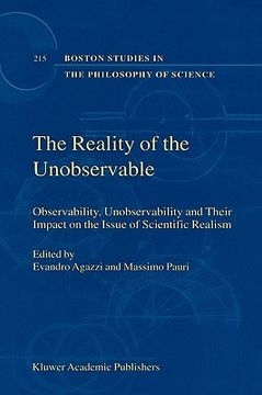 portada the reality of the unobservable (en Inglés)